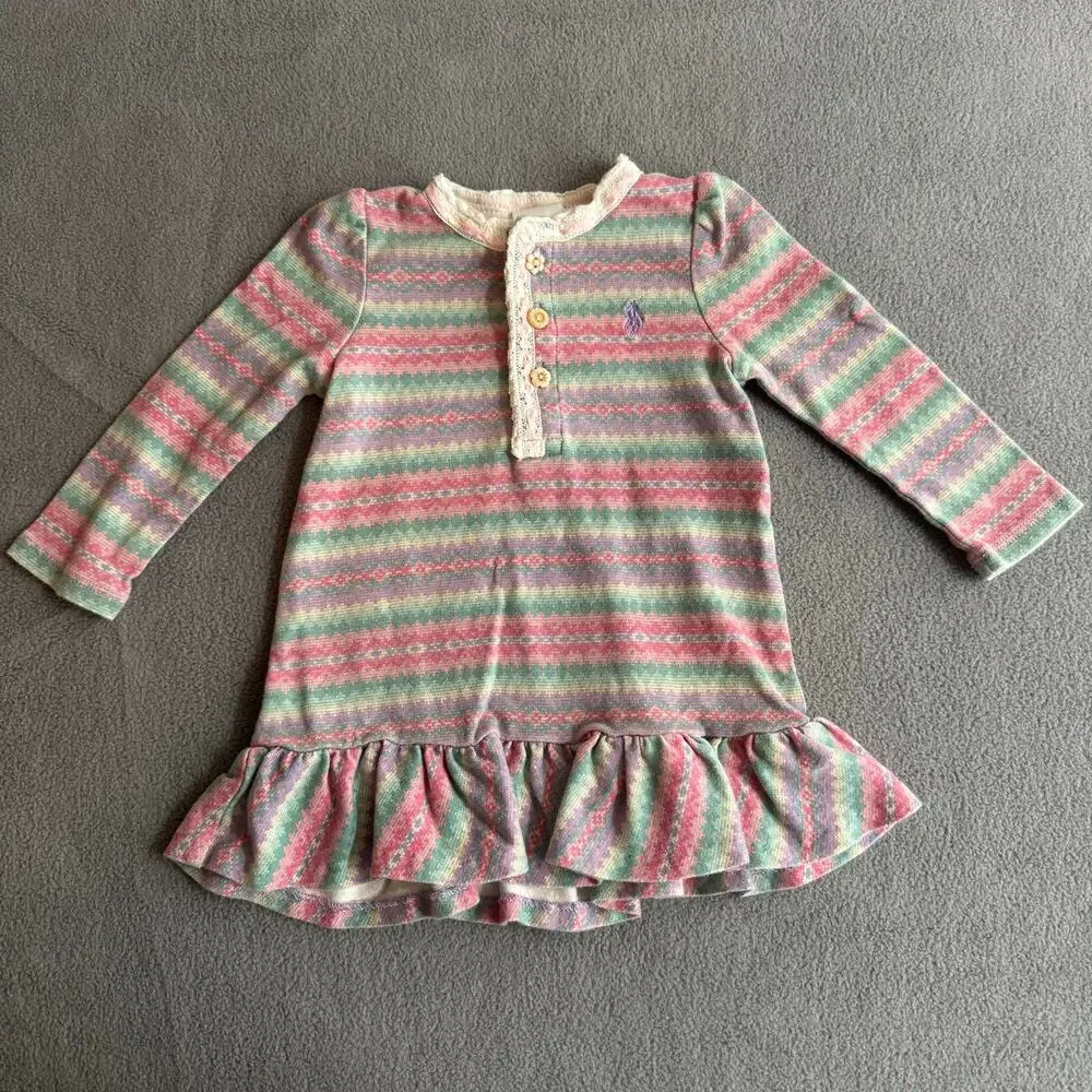 LOT Kids Girls Fall Winter High End Clothing Sizes 6-12mos Ralph Lauren Stem Gap